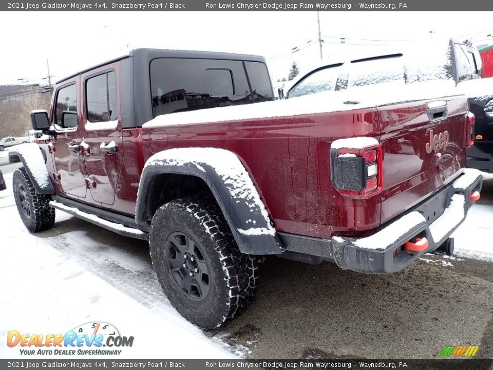 2021 Jeep Gladiator Mojave 4x4 Snazzberry Pearl / Black Photo #2