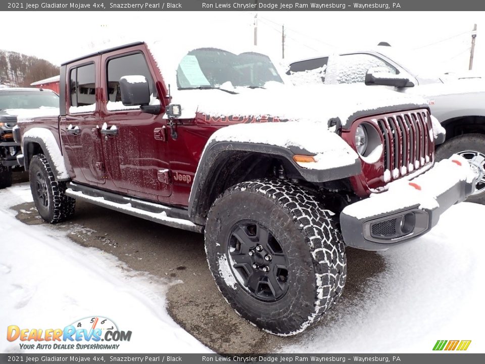 2021 Jeep Gladiator Mojave 4x4 Snazzberry Pearl / Black Photo #4