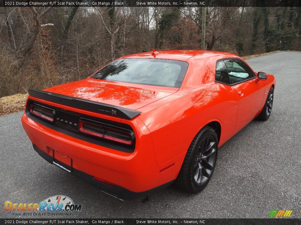 2021 Dodge Challenger R/T Scat Pack Shaker Go Mango / Black Photo #6