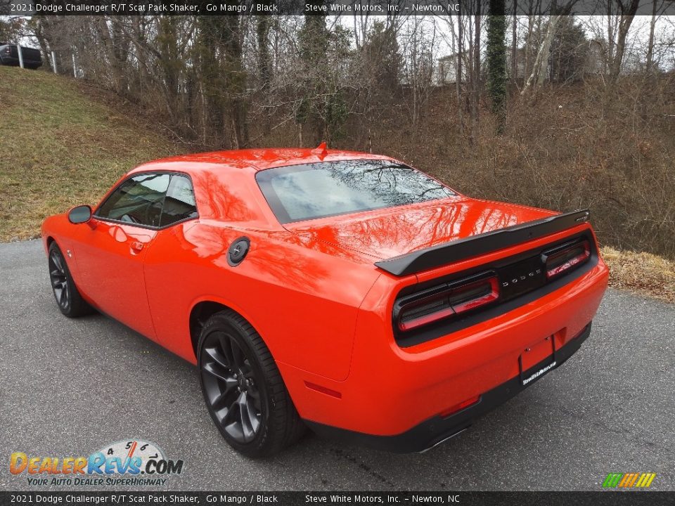 2021 Dodge Challenger R/T Scat Pack Shaker Go Mango / Black Photo #8