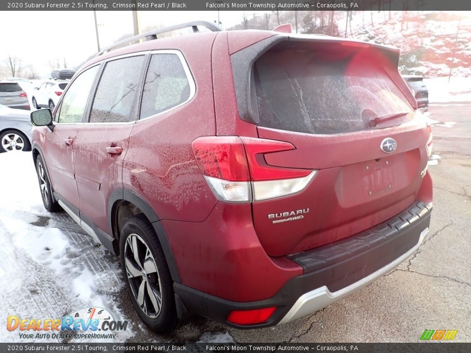 2020 Subaru Forester 2.5i Touring Crimson Red Pearl / Black Photo #2