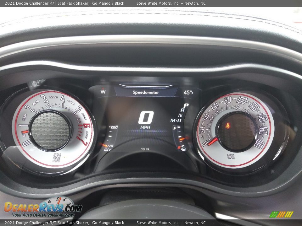 2021 Dodge Challenger R/T Scat Pack Shaker Gauges Photo #19