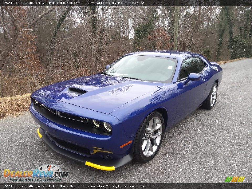 2021 Dodge Challenger GT Indigo Blue / Black Photo #2