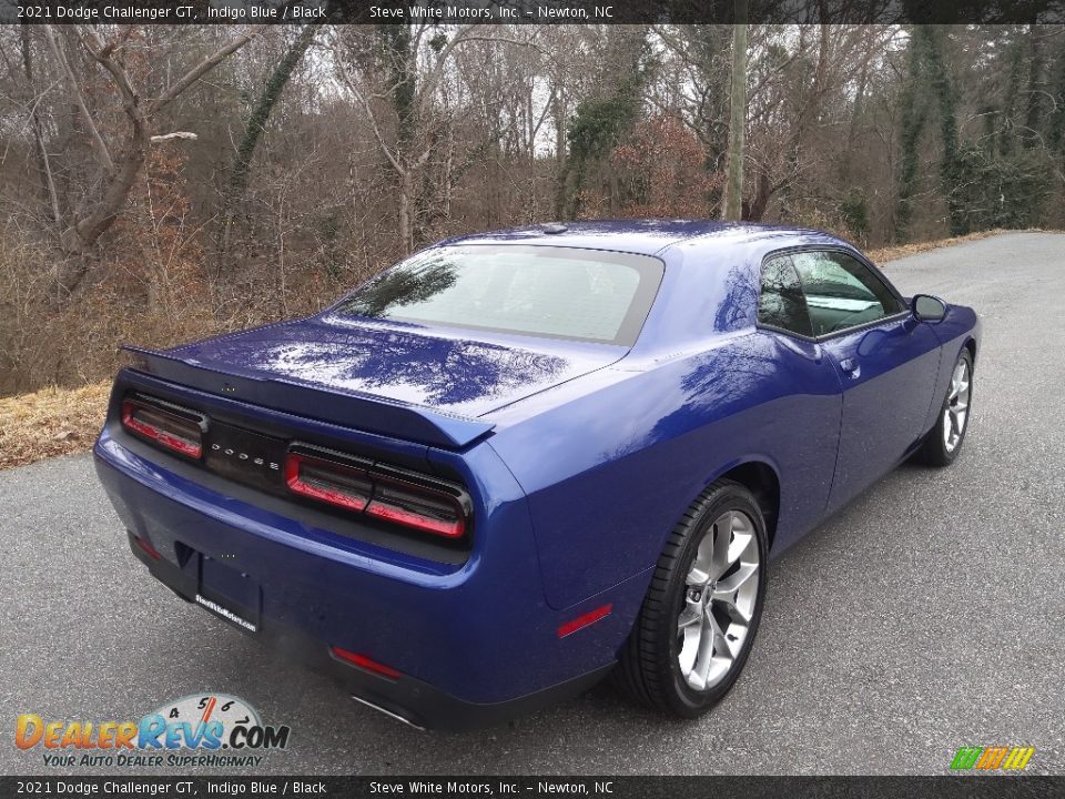 2021 Dodge Challenger GT Indigo Blue / Black Photo #6