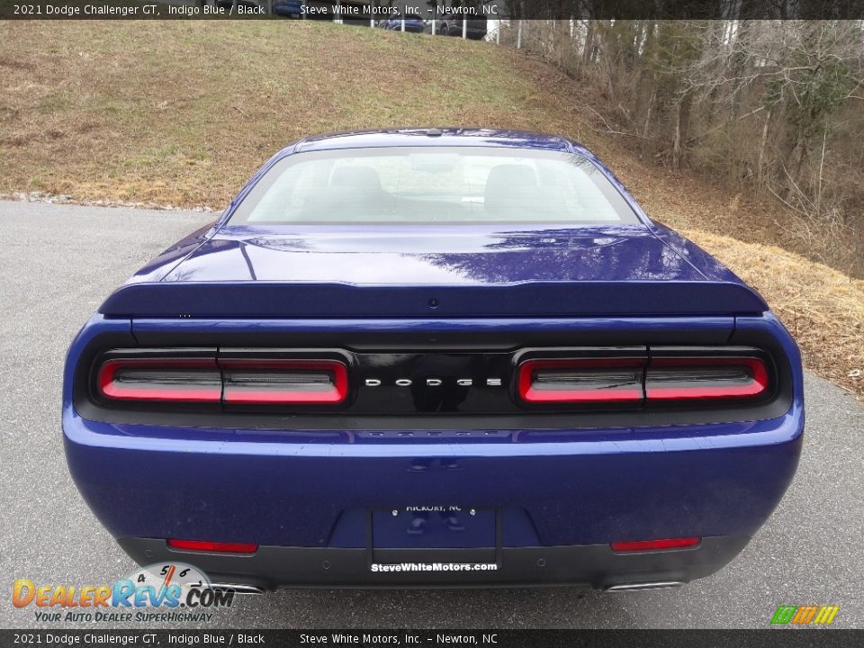 2021 Dodge Challenger GT Indigo Blue / Black Photo #7