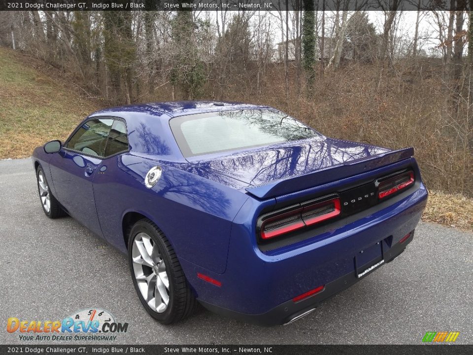 2021 Dodge Challenger GT Indigo Blue / Black Photo #8