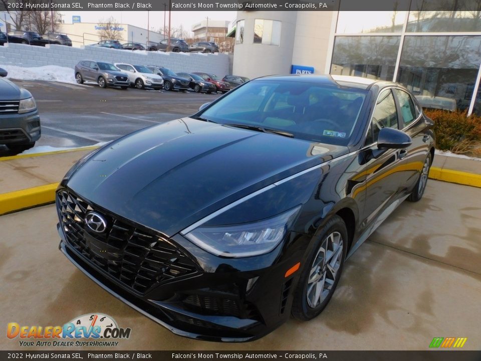 2022 Hyundai Sonata SEL Phantom Black / Black Photo #6