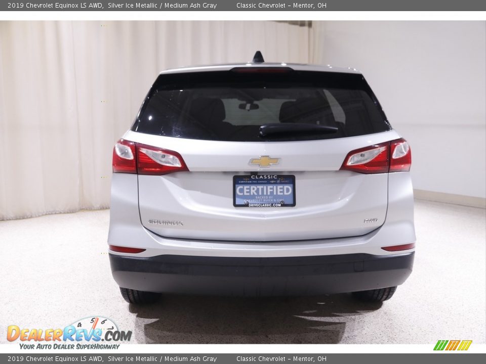 2019 Chevrolet Equinox LS AWD Silver Ice Metallic / Medium Ash Gray Photo #16