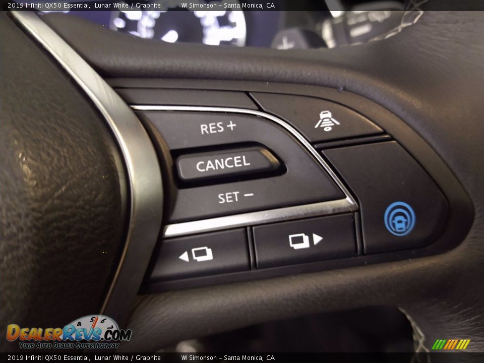 2019 Infiniti QX50 Essential Steering Wheel Photo #17