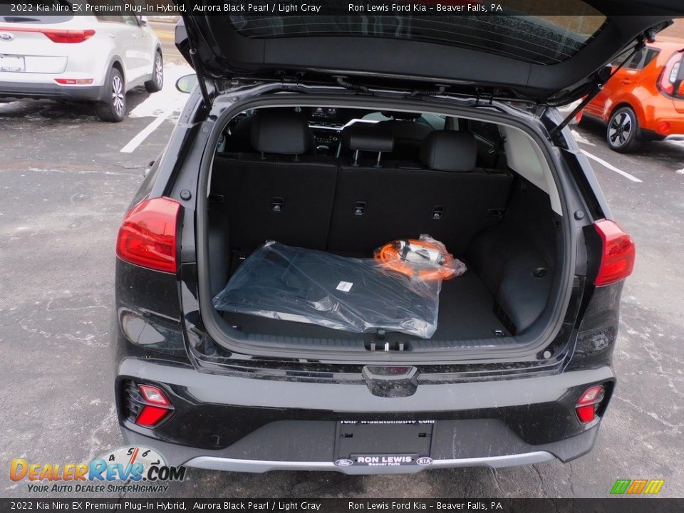 2022 Kia Niro EX Premium Plug-In Hybrid Aurora Black Pearl / Light Gray Photo #4