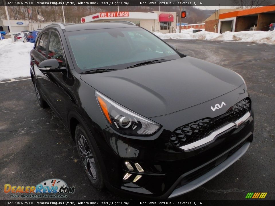 Aurora Black Pearl 2022 Kia Niro EX Premium Plug-In Hybrid Photo #9