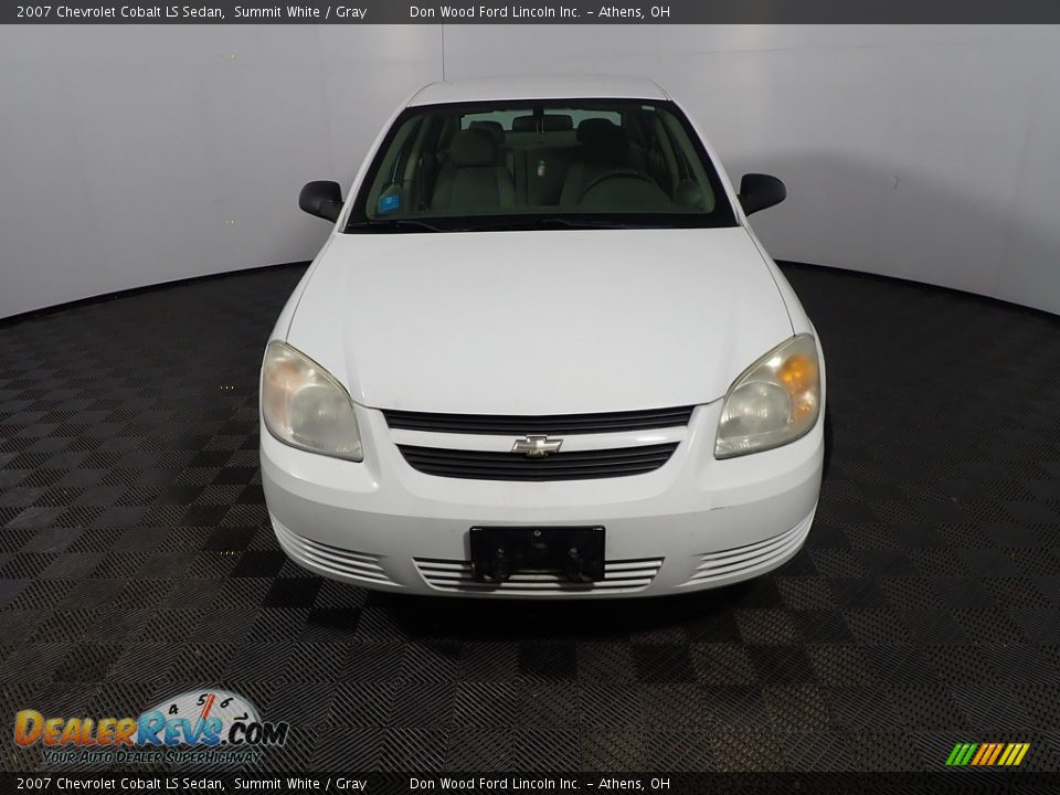 2007 Chevrolet Cobalt LS Sedan Summit White / Gray Photo #3