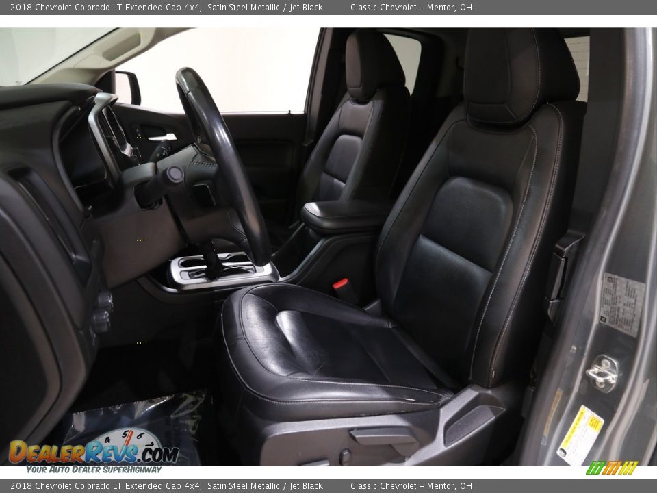 2018 Chevrolet Colorado LT Extended Cab 4x4 Satin Steel Metallic / Jet Black Photo #5