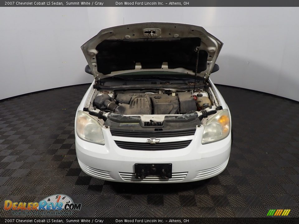 2007 Chevrolet Cobalt LS Sedan Summit White / Gray Photo #4