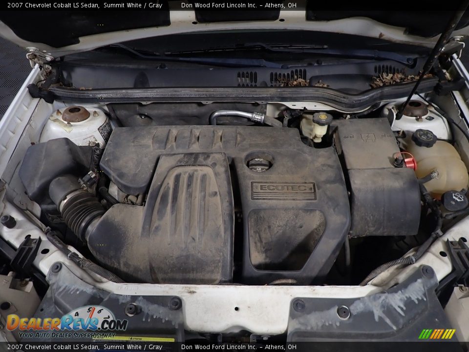 2007 Chevrolet Cobalt LS Sedan Summit White / Gray Photo #5