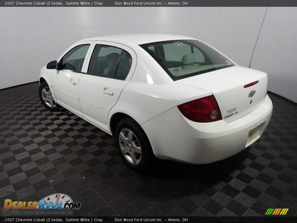 2007 Chevrolet Cobalt LS Sedan Summit White / Gray Photo #7