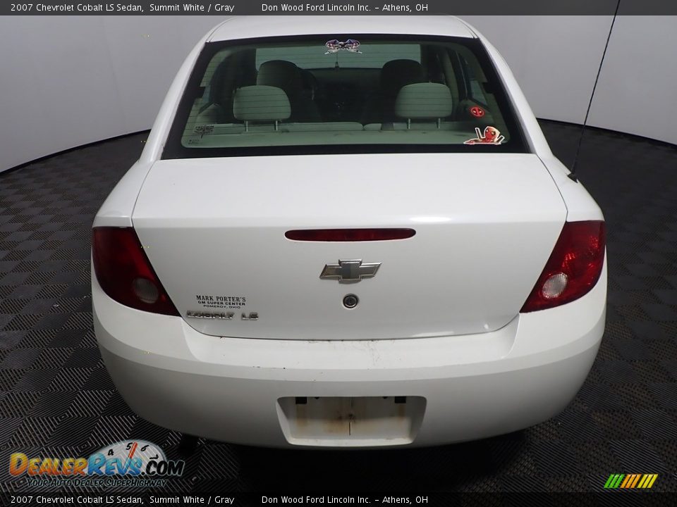 2007 Chevrolet Cobalt LS Sedan Summit White / Gray Photo #8