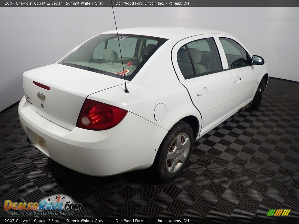 2007 Chevrolet Cobalt LS Sedan Summit White / Gray Photo #9