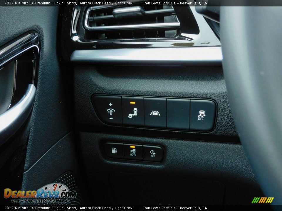 2022 Kia Niro EX Premium Plug-In Hybrid Aurora Black Pearl / Light Gray Photo #18