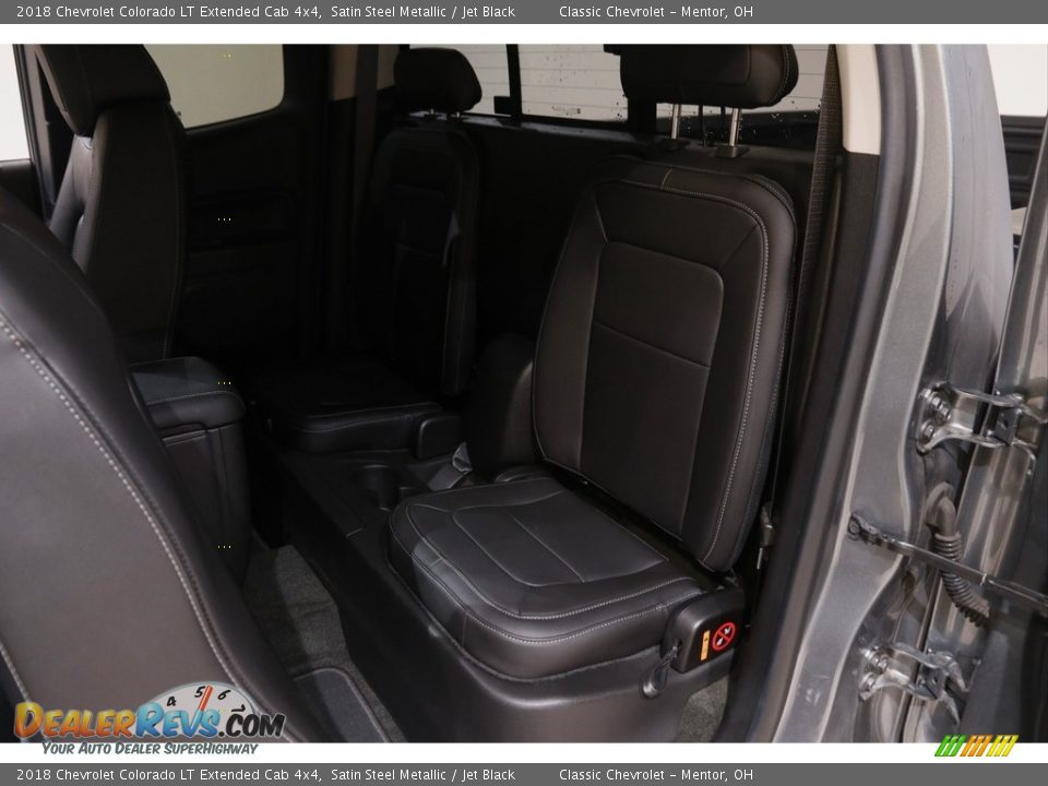 2018 Chevrolet Colorado LT Extended Cab 4x4 Satin Steel Metallic / Jet Black Photo #17