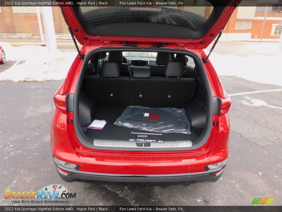 2022 Kia Sportage Nightfall Edition AWD Hyper Red / Black Photo #4