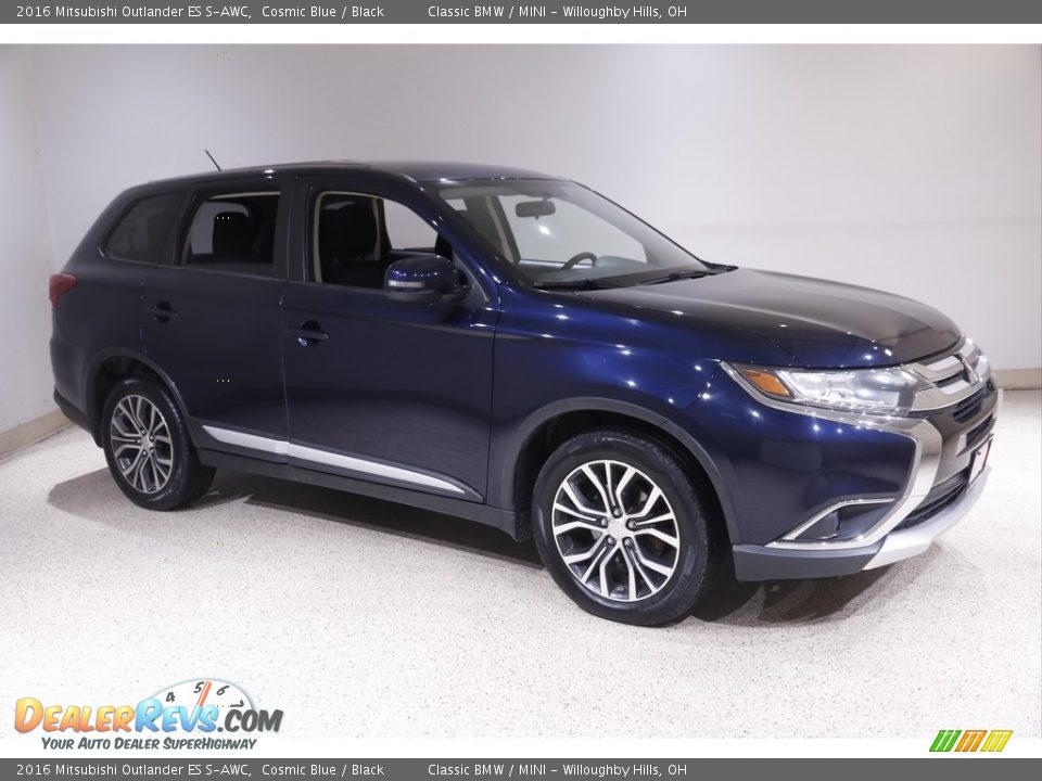 Cosmic Blue 2016 Mitsubishi Outlander ES S-AWC Photo #1