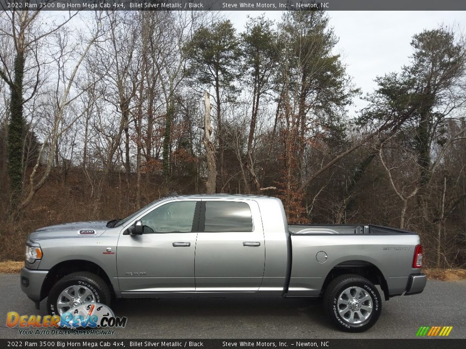 Billet Silver Metallic 2022 Ram 3500 Big Horn Mega Cab 4x4 Photo #1