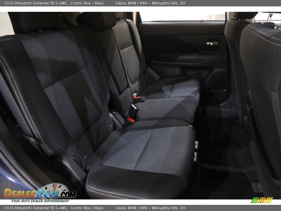 2016 Mitsubishi Outlander ES S-AWC Cosmic Blue / Black Photo #15