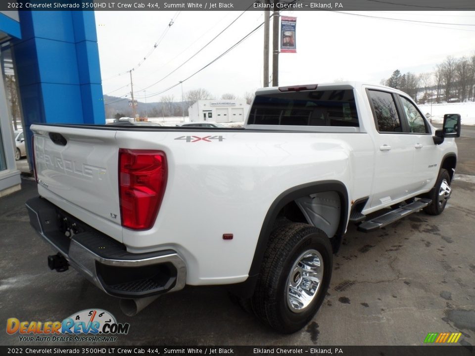 2022 Chevrolet Silverado 3500HD LT Crew Cab 4x4 Summit White / Jet Black Photo #7