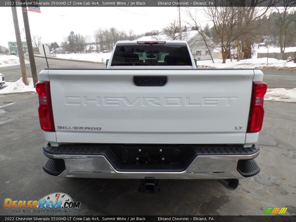 2022 Chevrolet Silverado 3500HD LT Crew Cab 4x4 Summit White / Jet Black Photo #9