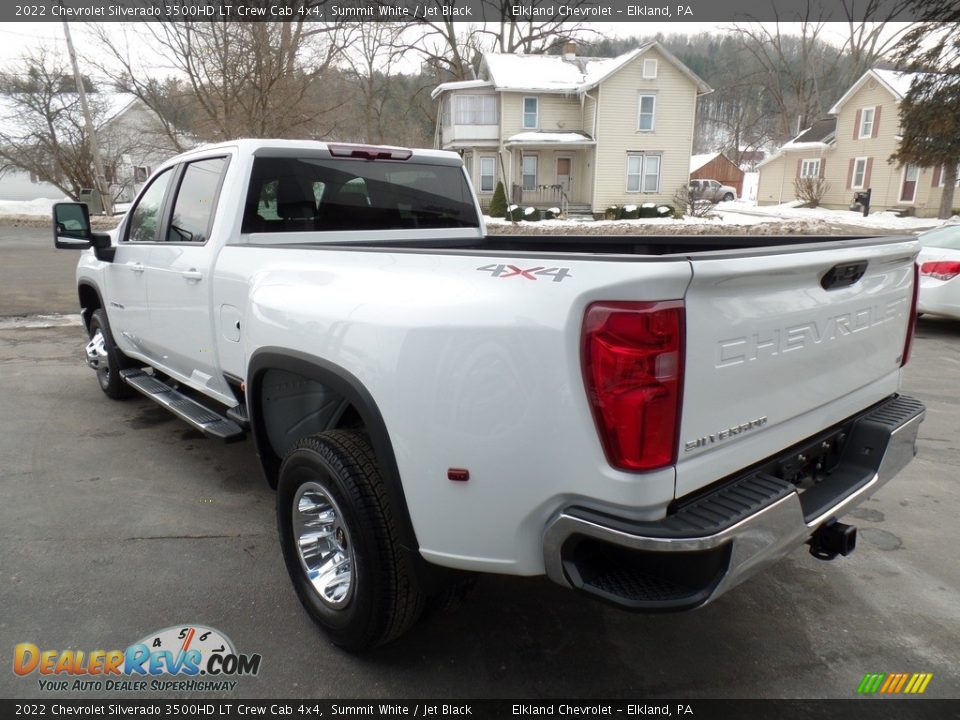 2022 Chevrolet Silverado 3500HD LT Crew Cab 4x4 Summit White / Jet Black Photo #10