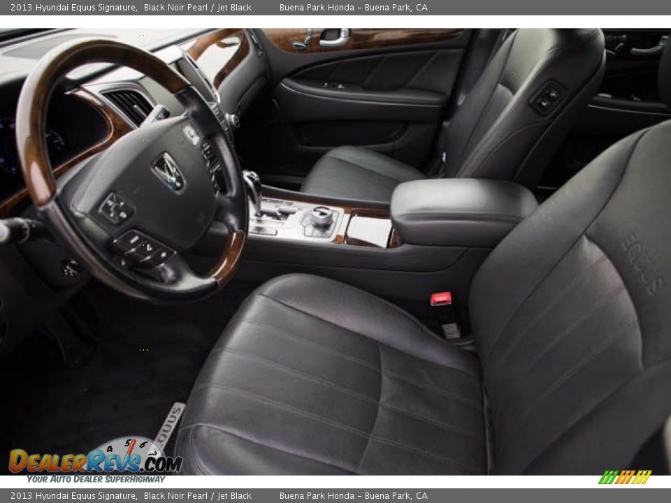 Front Seat of 2013 Hyundai Equus Signature Photo #3