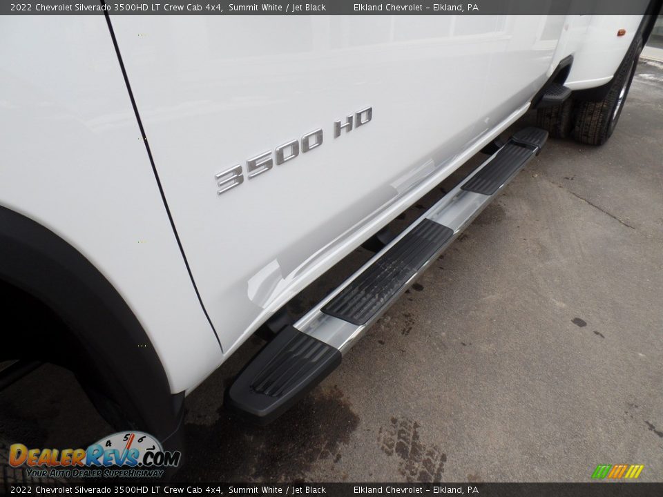 2022 Chevrolet Silverado 3500HD LT Crew Cab 4x4 Summit White / Jet Black Photo #18