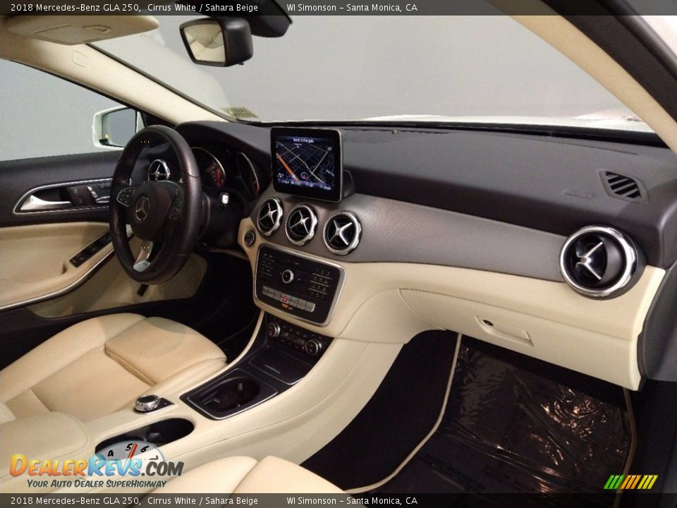 2018 Mercedes-Benz GLA 250 Cirrus White / Sahara Beige Photo #33