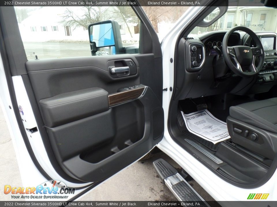 2022 Chevrolet Silverado 3500HD LT Crew Cab 4x4 Summit White / Jet Black Photo #20