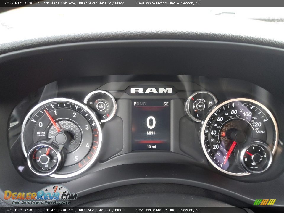 2022 Ram 3500 Big Horn Mega Cab 4x4 Gauges Photo #22