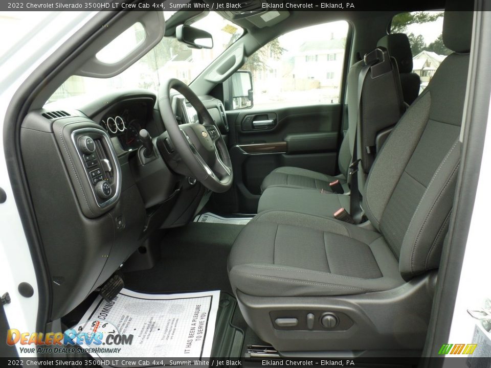 2022 Chevrolet Silverado 3500HD LT Crew Cab 4x4 Summit White / Jet Black Photo #24