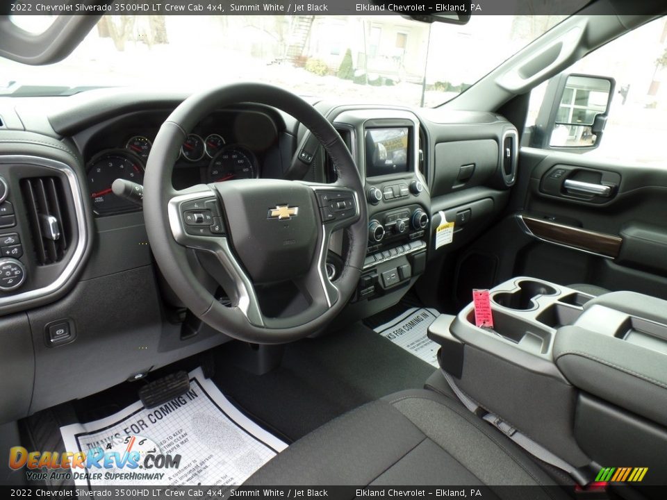 2022 Chevrolet Silverado 3500HD LT Crew Cab 4x4 Summit White / Jet Black Photo #25