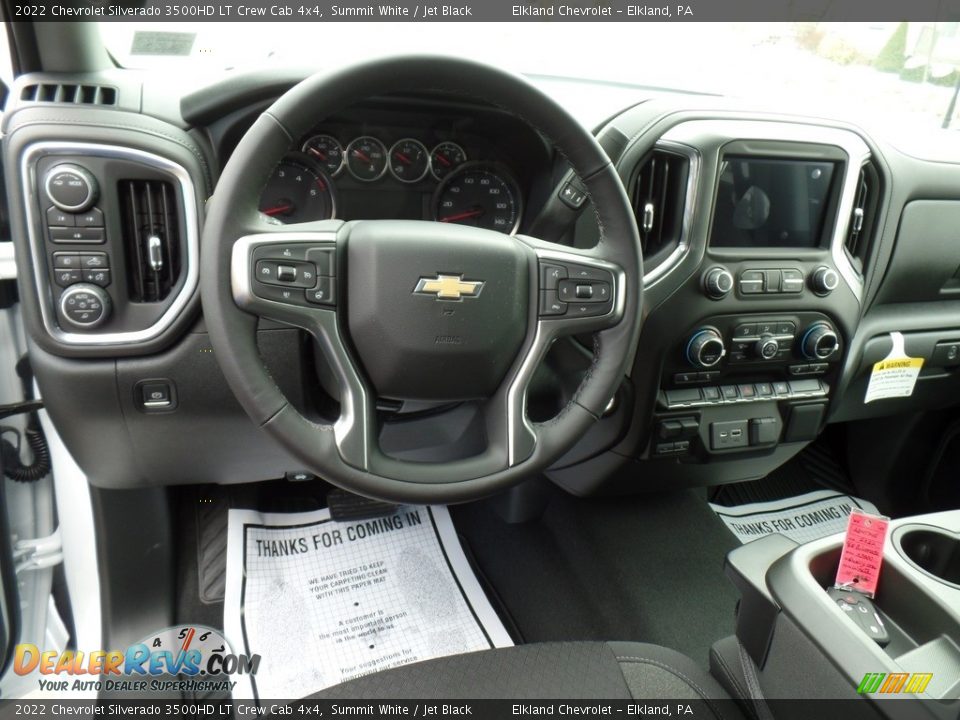 2022 Chevrolet Silverado 3500HD LT Crew Cab 4x4 Summit White / Jet Black Photo #26