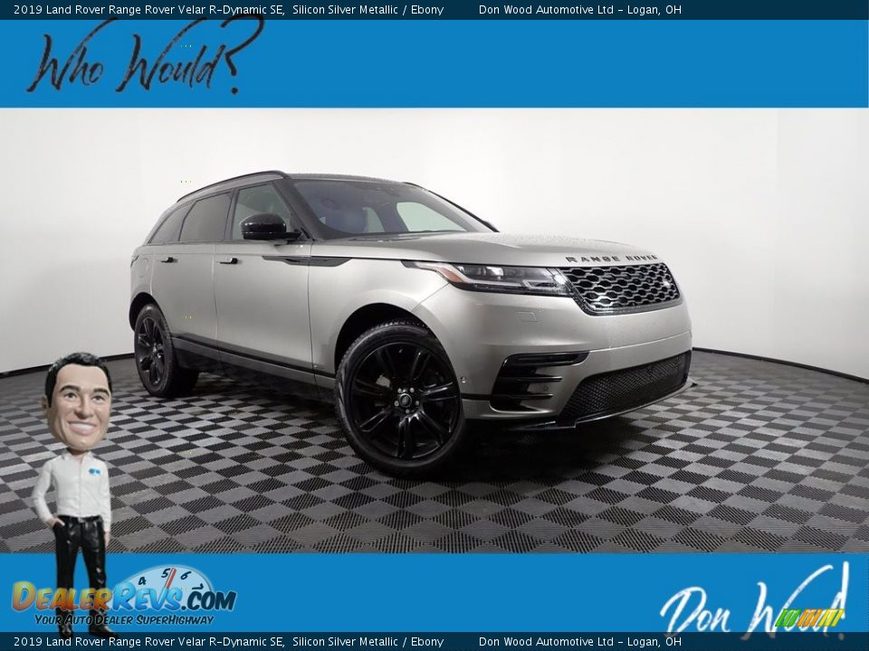 2019 Land Rover Range Rover Velar R-Dynamic SE Silicon Silver Metallic / Ebony Photo #1