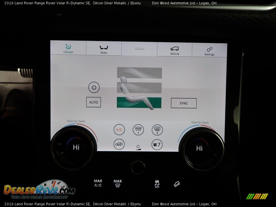 2019 Land Rover Range Rover Velar R-Dynamic SE Silicon Silver Metallic / Ebony Photo #3