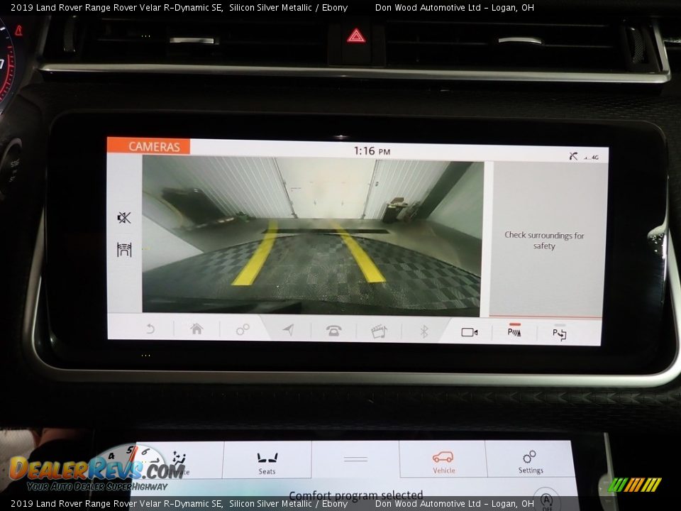 2019 Land Rover Range Rover Velar R-Dynamic SE Silicon Silver Metallic / Ebony Photo #5