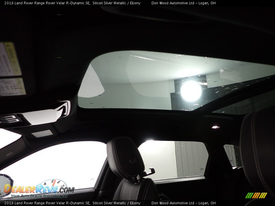 2019 Land Rover Range Rover Velar R-Dynamic SE Silicon Silver Metallic / Ebony Photo #7