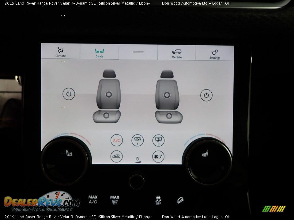 2019 Land Rover Range Rover Velar R-Dynamic SE Silicon Silver Metallic / Ebony Photo #8