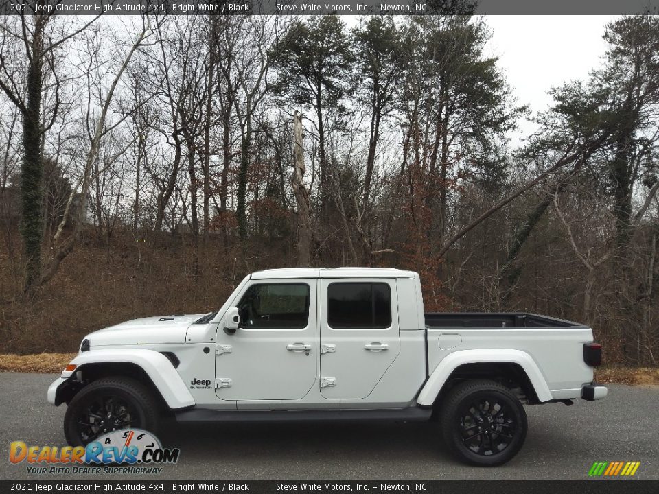 2021 Jeep Gladiator High Altitude 4x4 Bright White / Black Photo #1