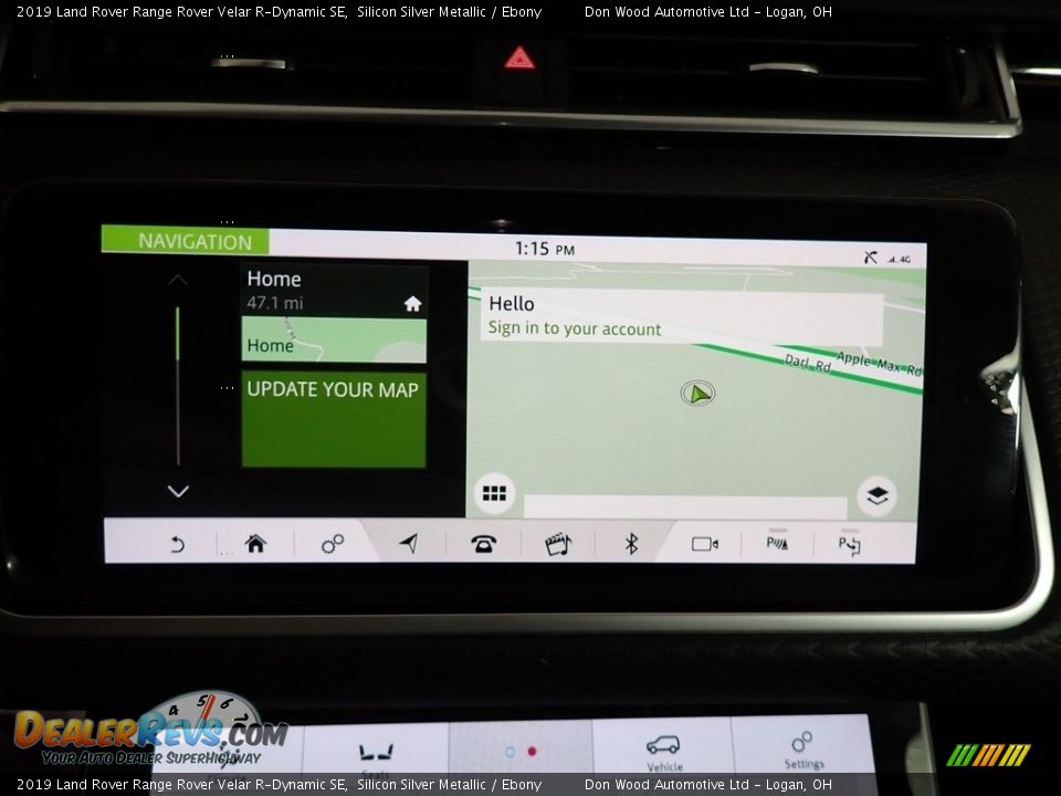 2019 Land Rover Range Rover Velar R-Dynamic SE Silicon Silver Metallic / Ebony Photo #9