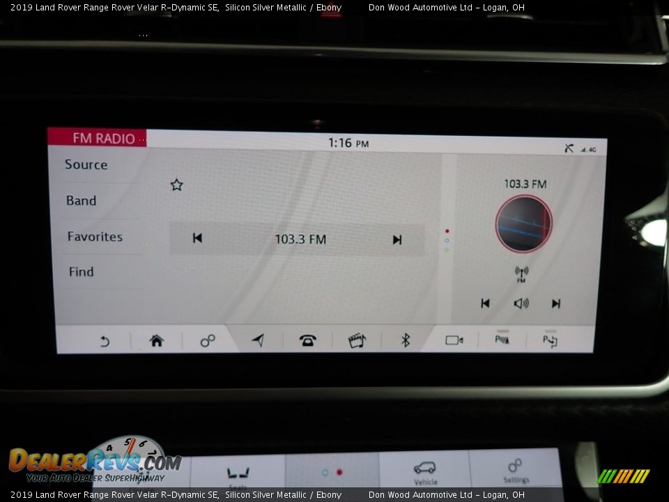 2019 Land Rover Range Rover Velar R-Dynamic SE Silicon Silver Metallic / Ebony Photo #10