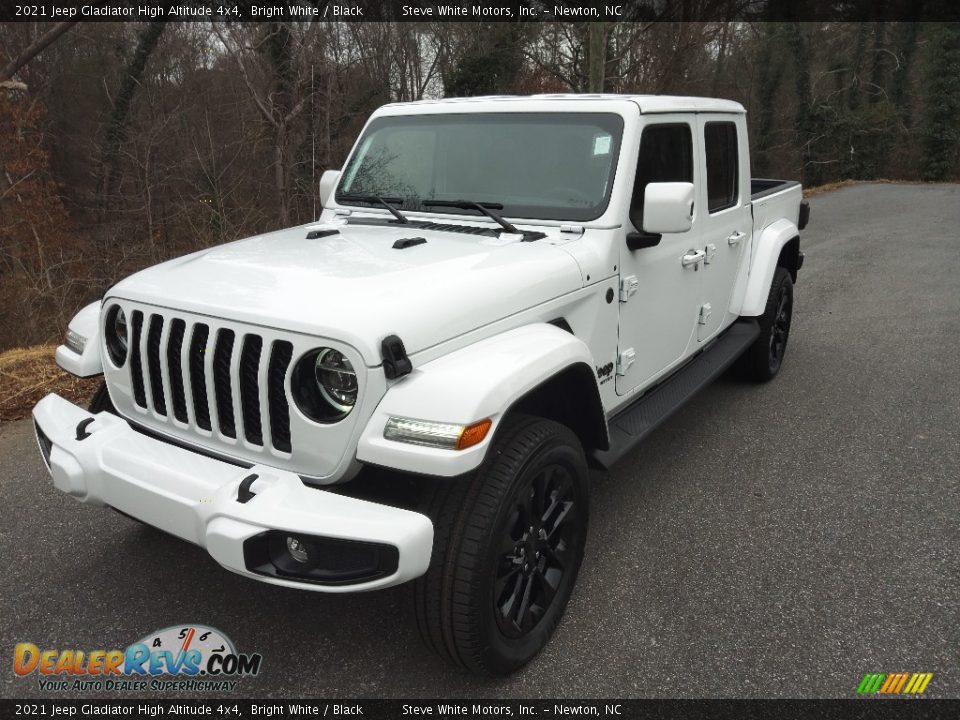 2021 Jeep Gladiator High Altitude 4x4 Bright White / Black Photo #2