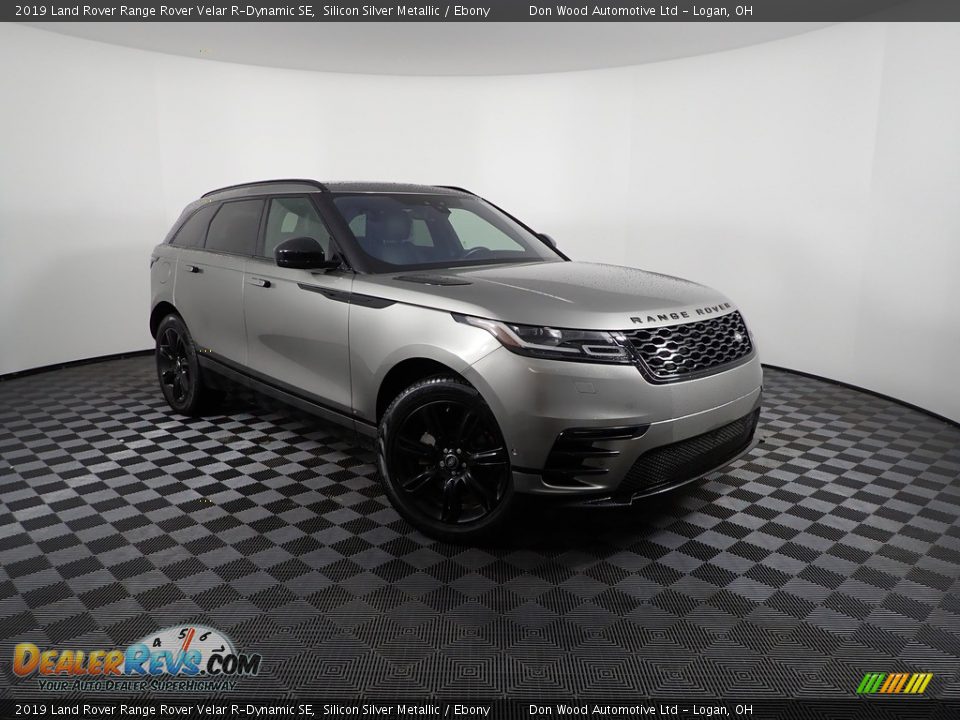 2019 Land Rover Range Rover Velar R-Dynamic SE Silicon Silver Metallic / Ebony Photo #11