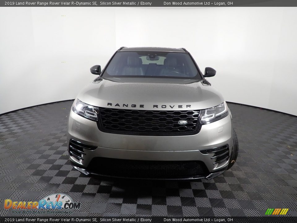 2019 Land Rover Range Rover Velar R-Dynamic SE Silicon Silver Metallic / Ebony Photo #12
